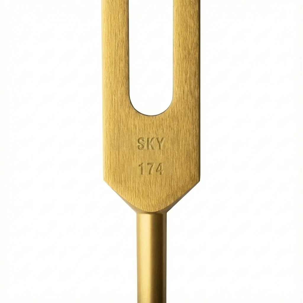 174 Hz Solfeggio Tuning Fork for Healing - Pain Relief - Image 5