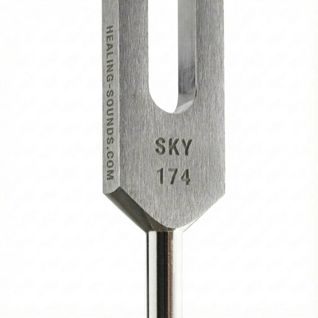 174 Hz Solfeggio Tuning Fork for Healing - Pain Relief - Image 7