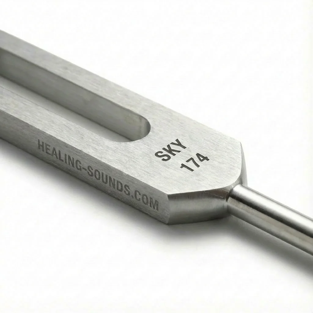 174 Hz Solfeggio Tuning Fork for Healing - Pain Relief - Image 8
