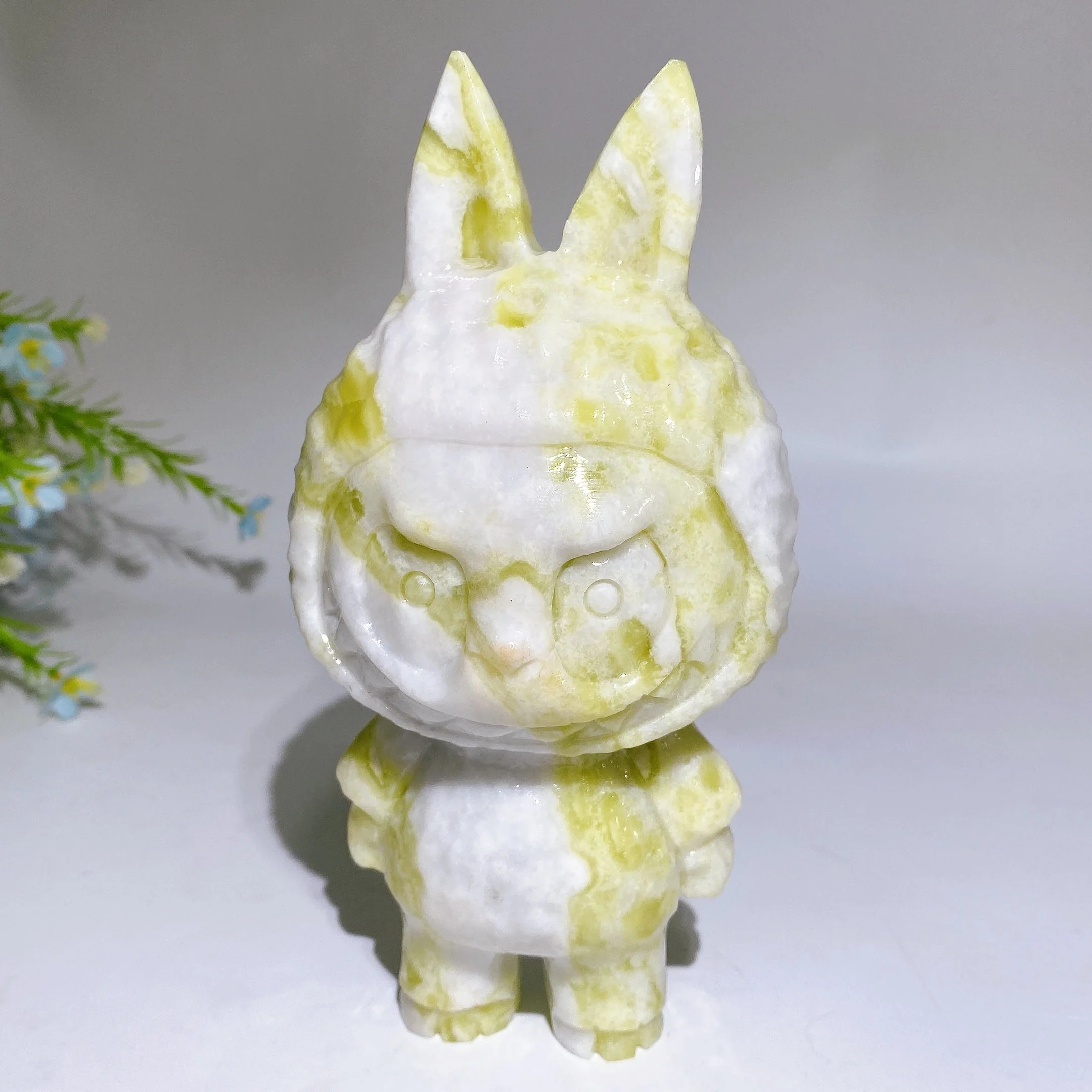 18cm Crystal Figurine in Picasso Stone for Healing Energy - Image 4