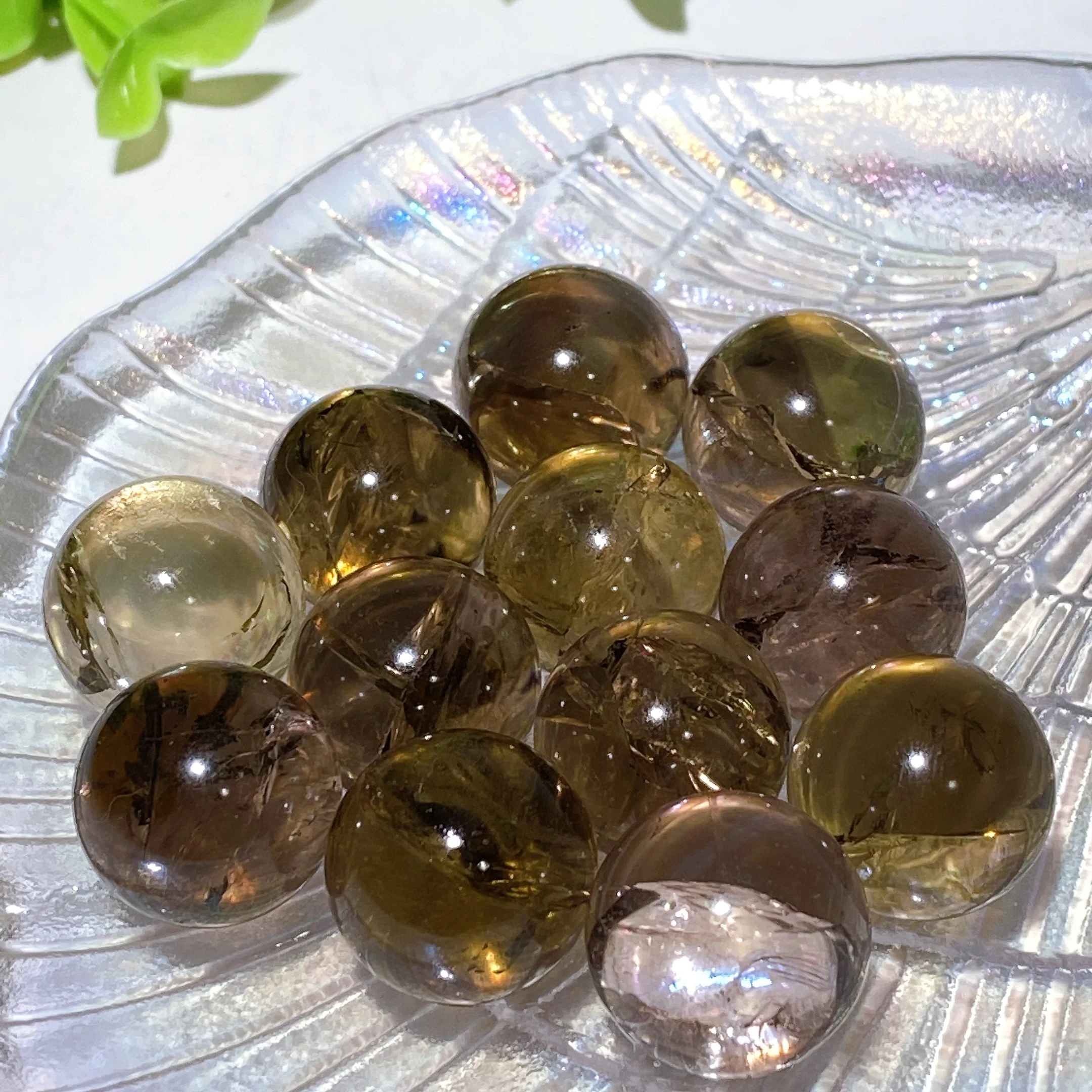 18mm Smoky Citrine Crystal Sphere for Healing - Image 3