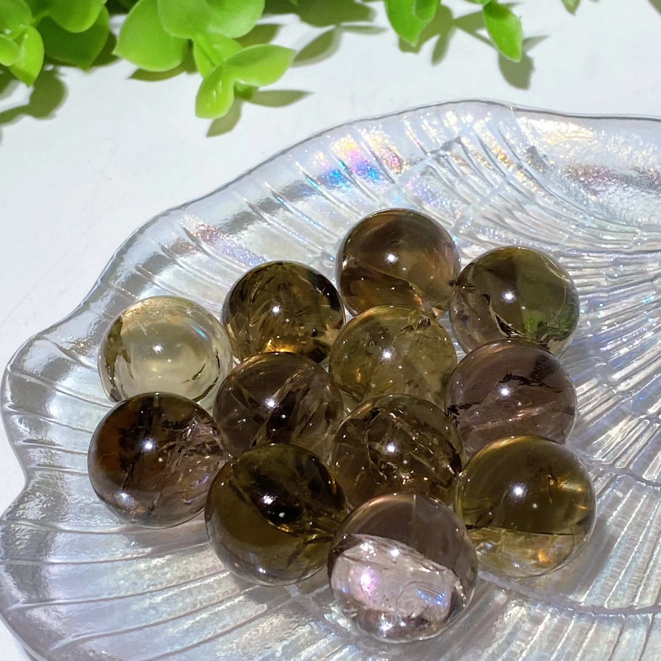 18mm Smoky Citrine Crystal Sphere for Healing - Image 4