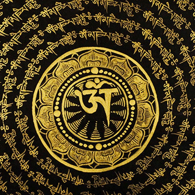 29.5in Tibetan Thangka Hand-Painted Cloth Wall Decoration - Image 5