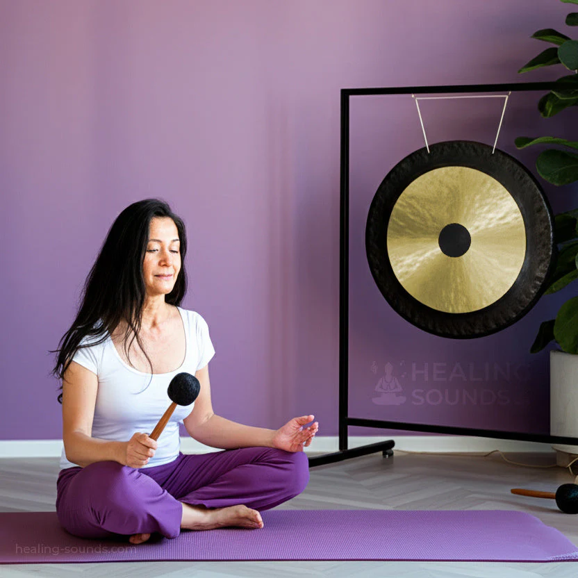 38" Deep Sound Chinese Gong - Includes Beater - Image 4