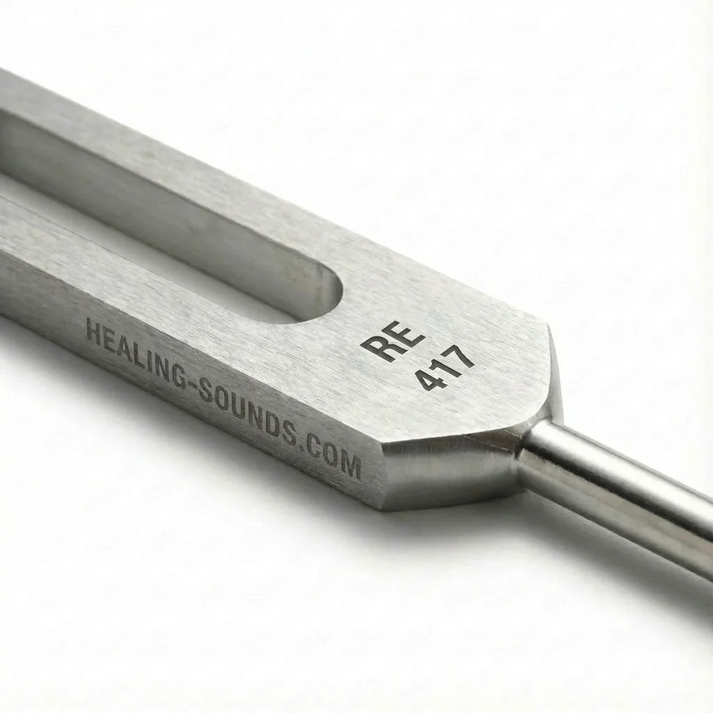 417 Hz Solfeggio Tuning Fork for Healing - Trauma Cleansing - Image 8