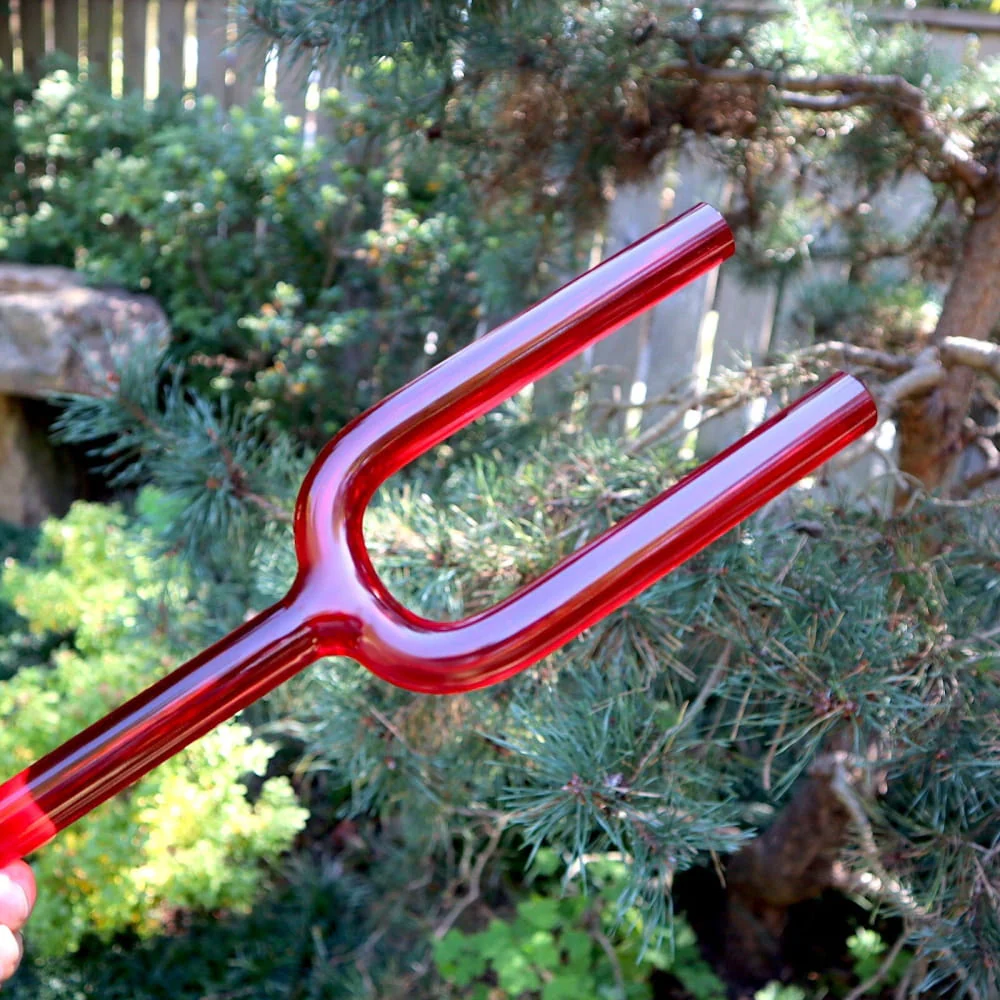 528 Hz Crystal Large Giant Tuning Fork - C Note - Image 3