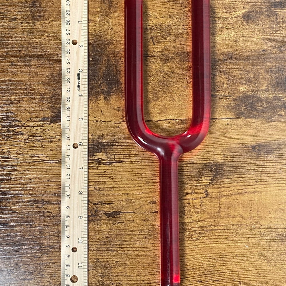 528 Hz Crystal Large Giant Tuning Fork - C Note - Image 8