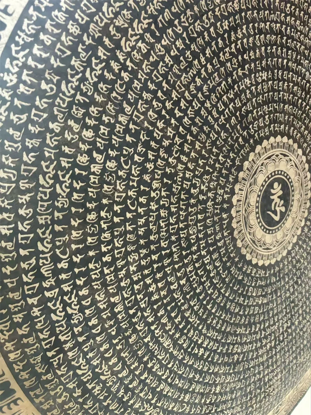 18" to 36" Ancient Chau Gong Instrument with Patterns - Image 12