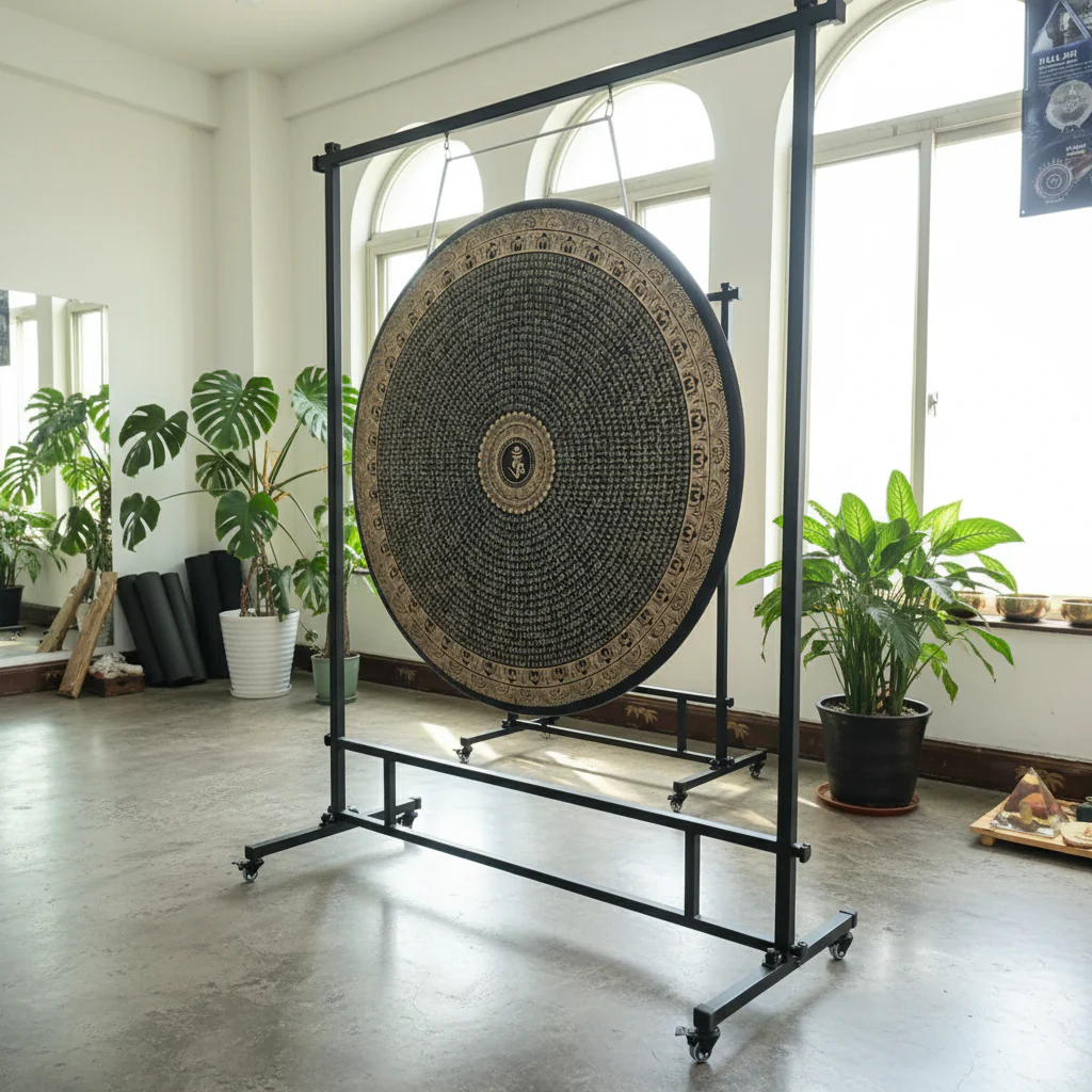 18" to 36" Ancient Chau Gong Instrument with Patterns - Image 13