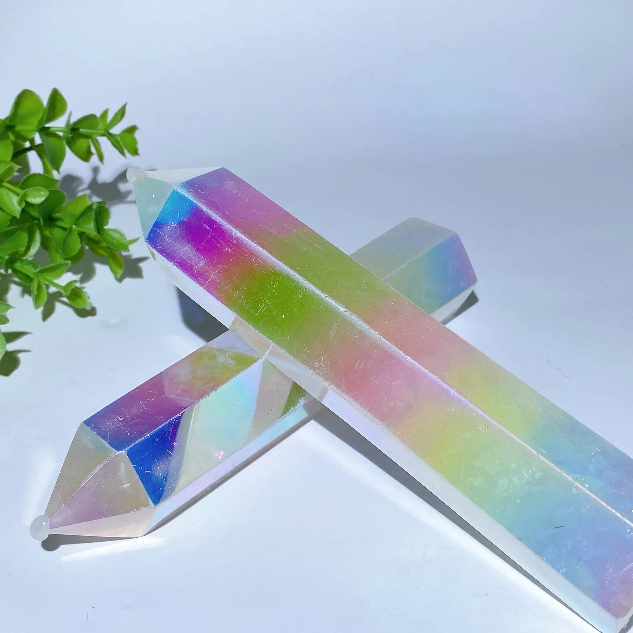 Aura Angel Crystal Tower 12-20cm Healing for Energy Use - Image 3