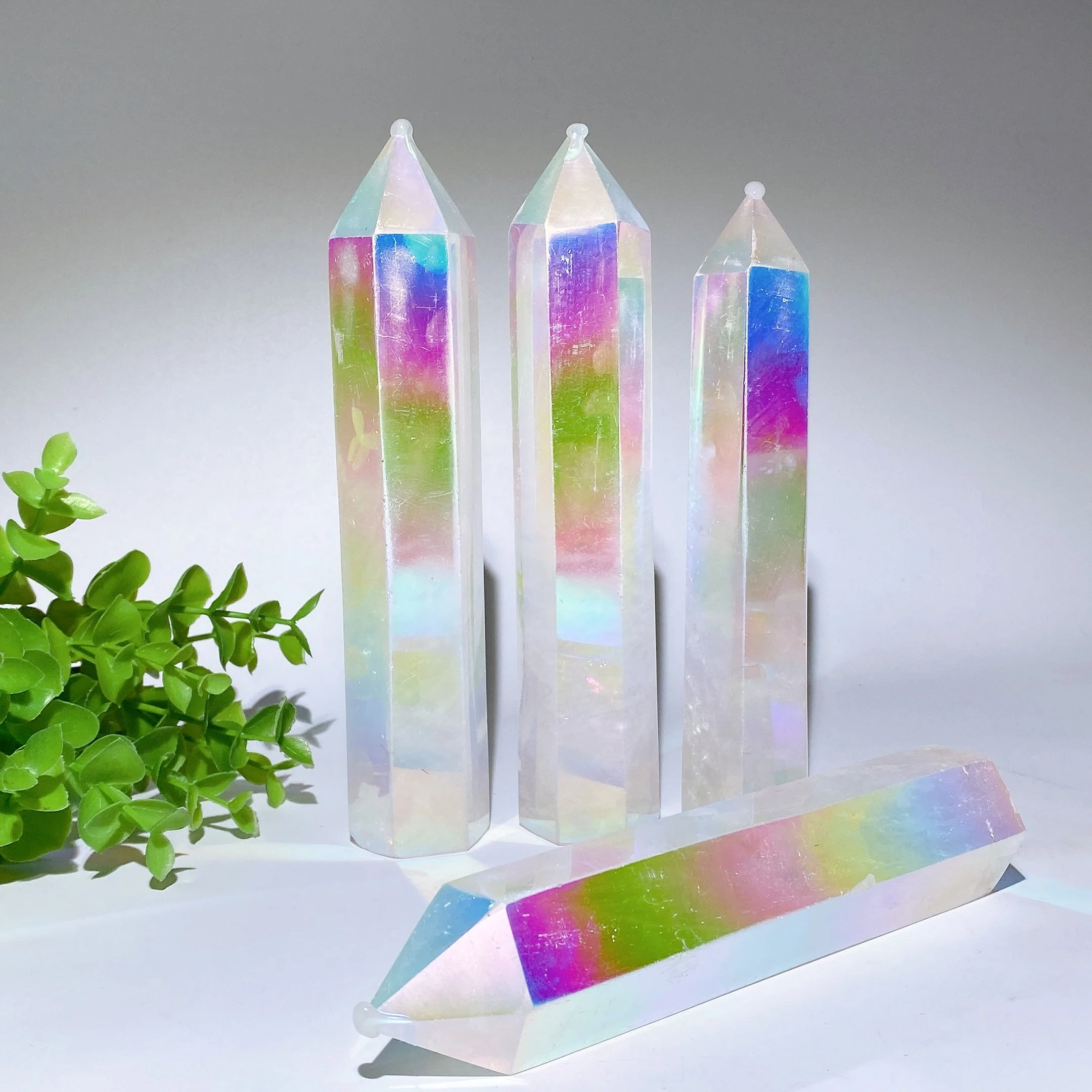 Aura Angel Crystal Tower 12-20cm Healing for Energy Use - Image 4