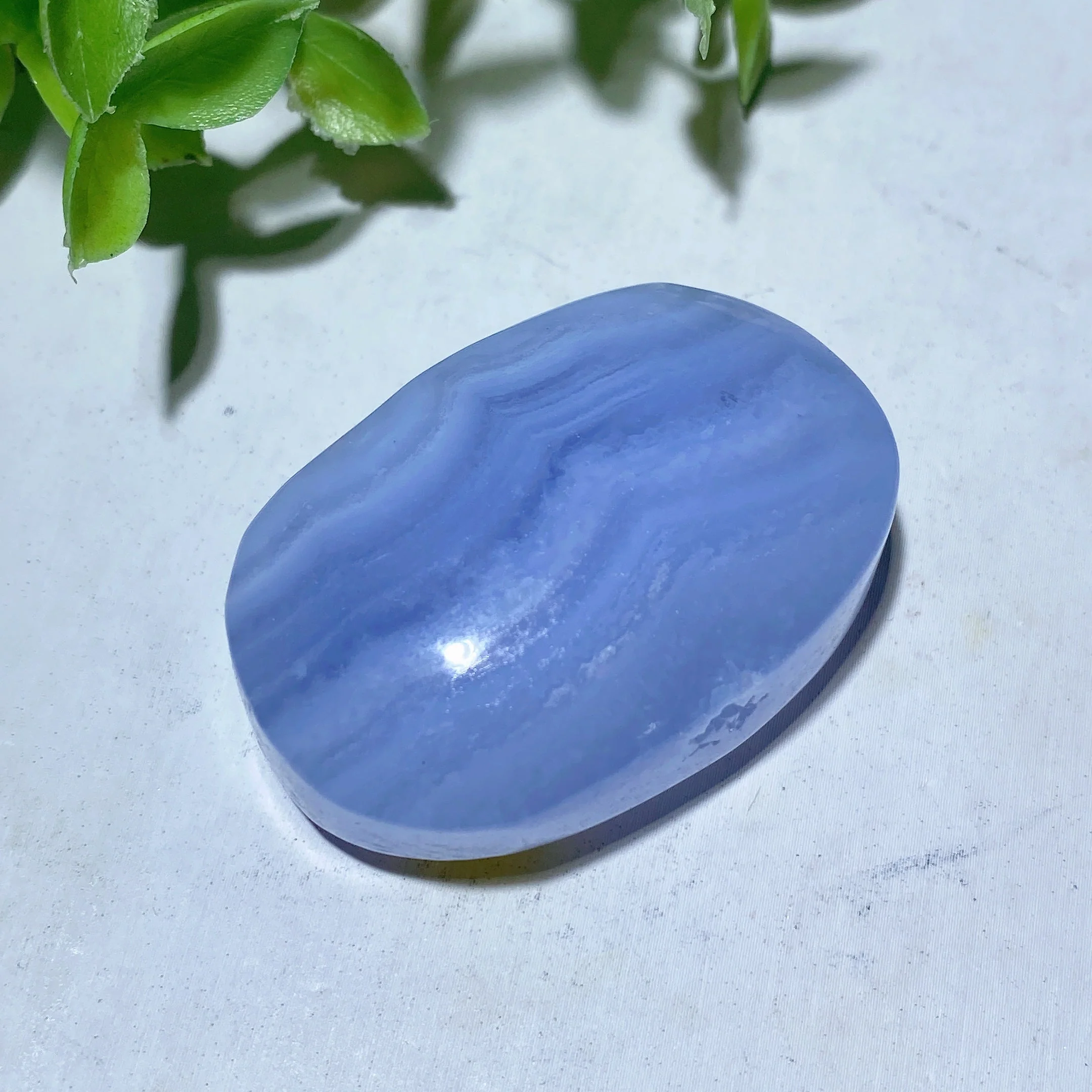 Blue Lace Agate Carvings Crystal Shapes 1.3-4.5 Inch - Image 4