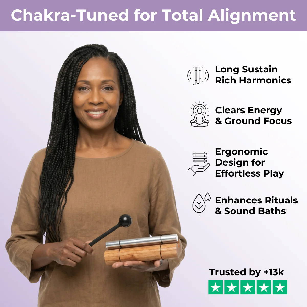 Bar Chimes Set - Chakra Color Sound Series - Image 10