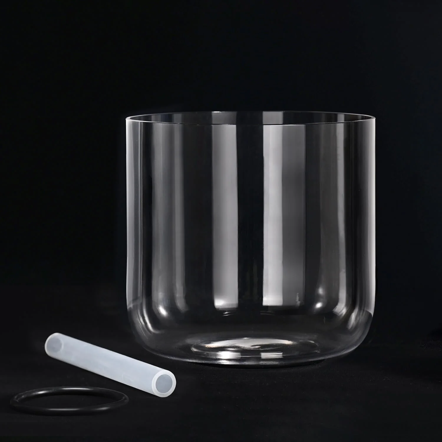 Clear Quartz Crystal Singing Bowl for Chakra Meditation - Image 3