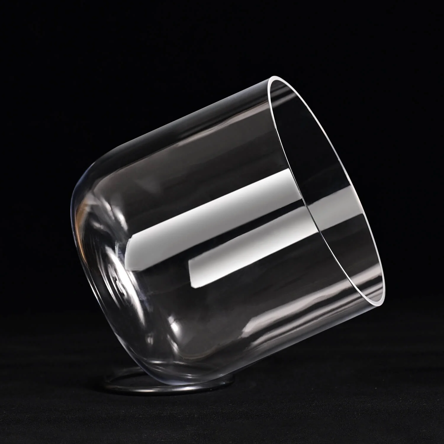Clear Quartz Crystal Singing Bowl for Chakra Meditation - Image 7