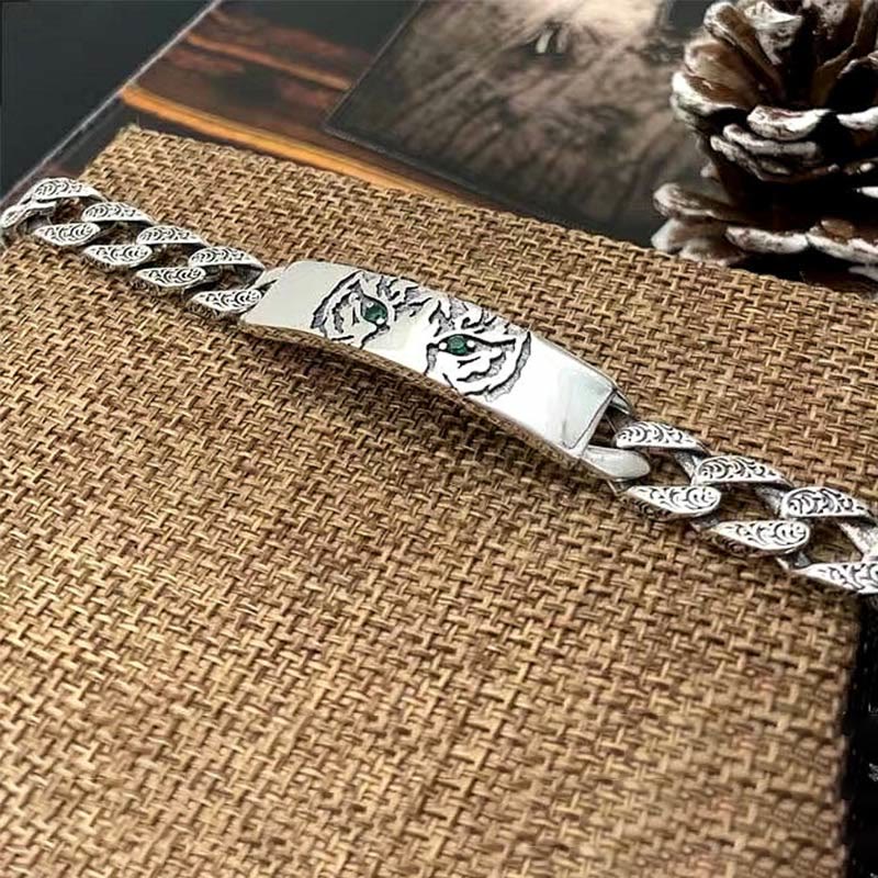 18cm Copper Tang Dynasty Flower Luck Chain Bracelet - Image 5