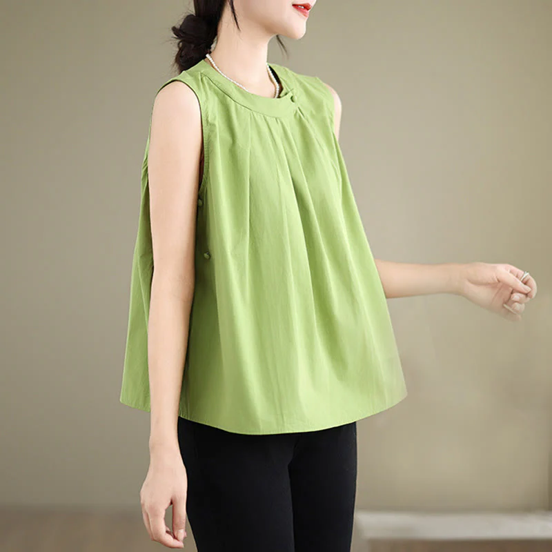 Cotton Linen Halter Neck Yoga Top for Women - Breathable Fit - Image 20