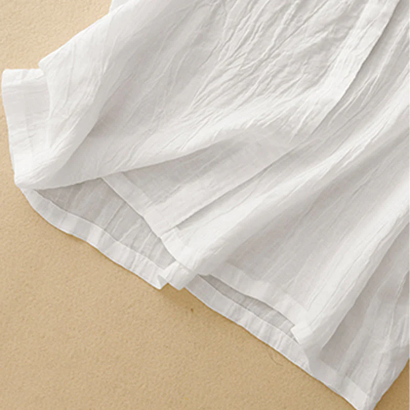 Cotton Linen V-Neck Vest | Women's Casual Yoga Top - Image 16