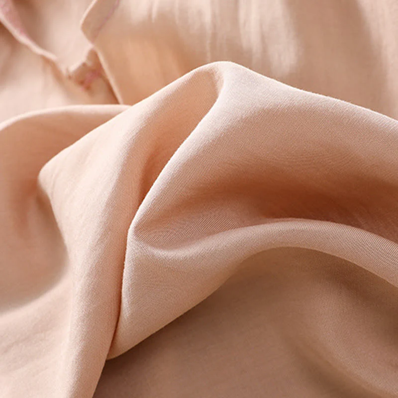 DarkSalmon and LemonChiffon Cotton Yoga Vest | Women's Summer Top - Image 7