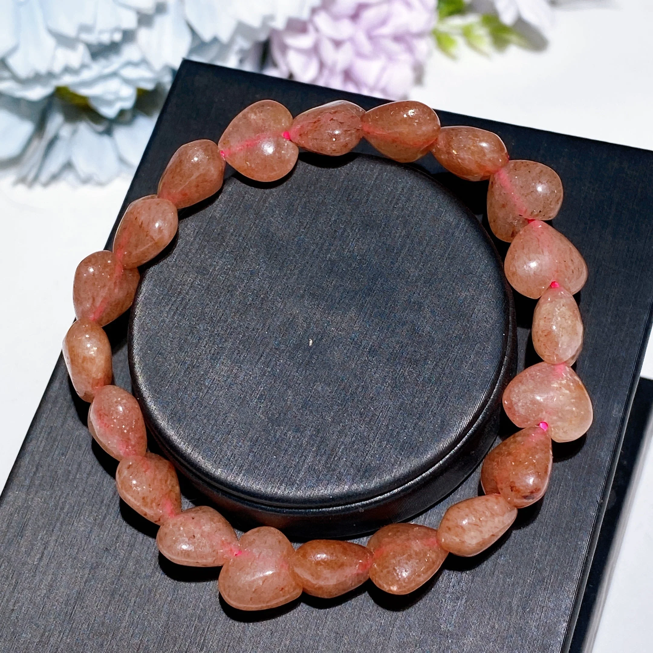 8mm Crystal Heart Bracelet for Emotional Healing & Love - Image 15