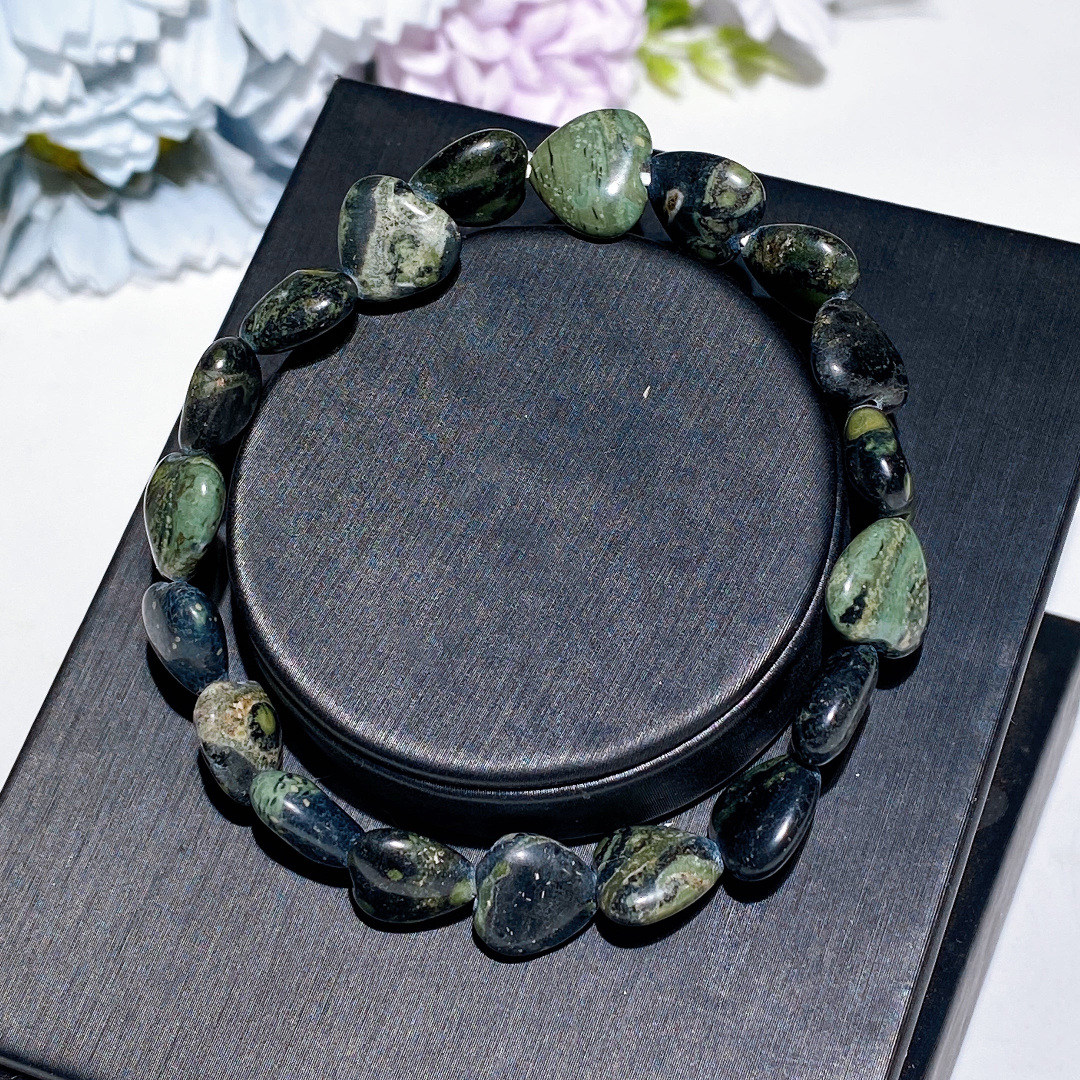 8mm Crystal Heart Bracelet for Emotional Healing & Love - Image 19