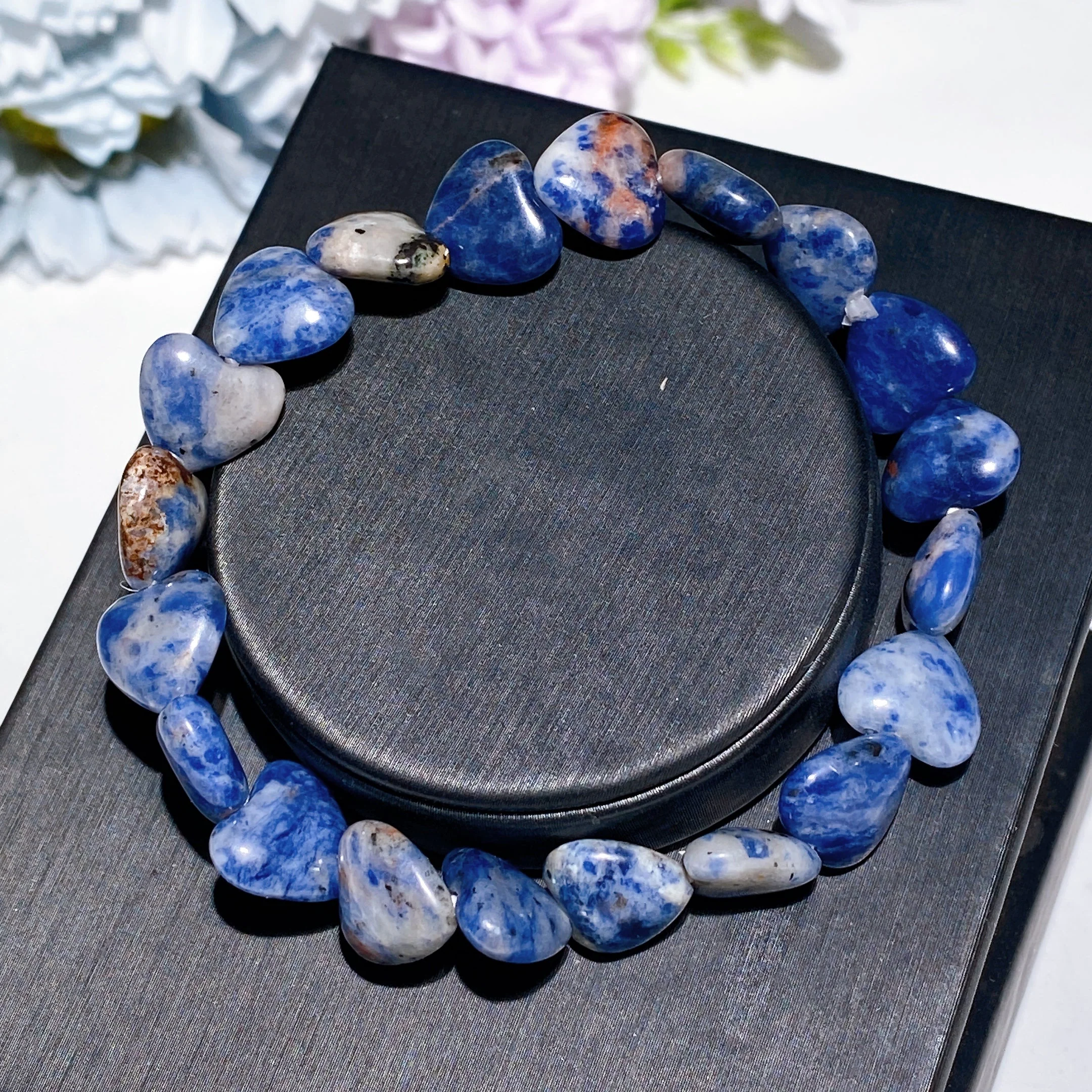 8mm Crystal Heart Bracelet for Emotional Healing & Love - Image 20