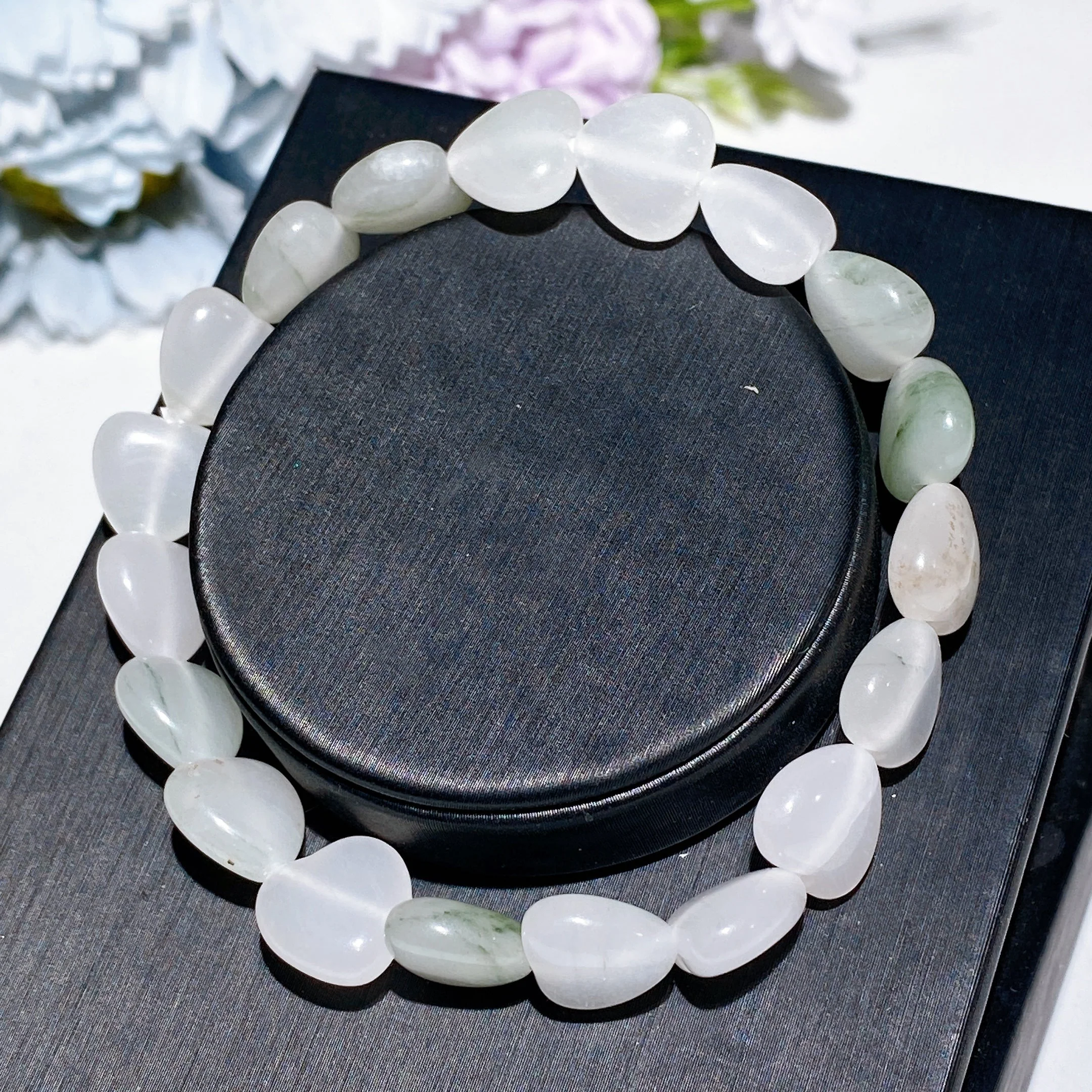 8mm Crystal Heart Bracelet for Emotional Healing & Love - Image 21