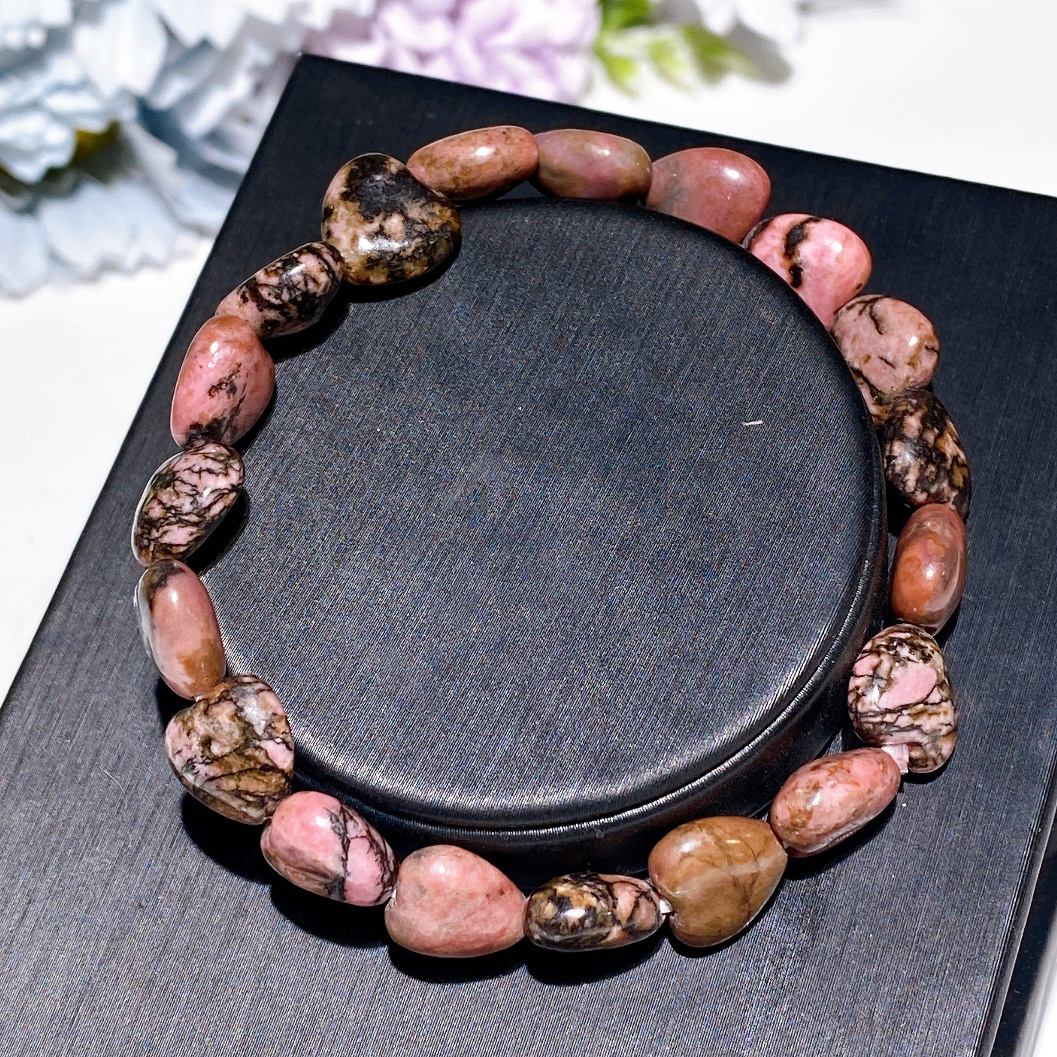 8mm Crystal Heart Bracelet for Emotional Healing & Love - Image 22
