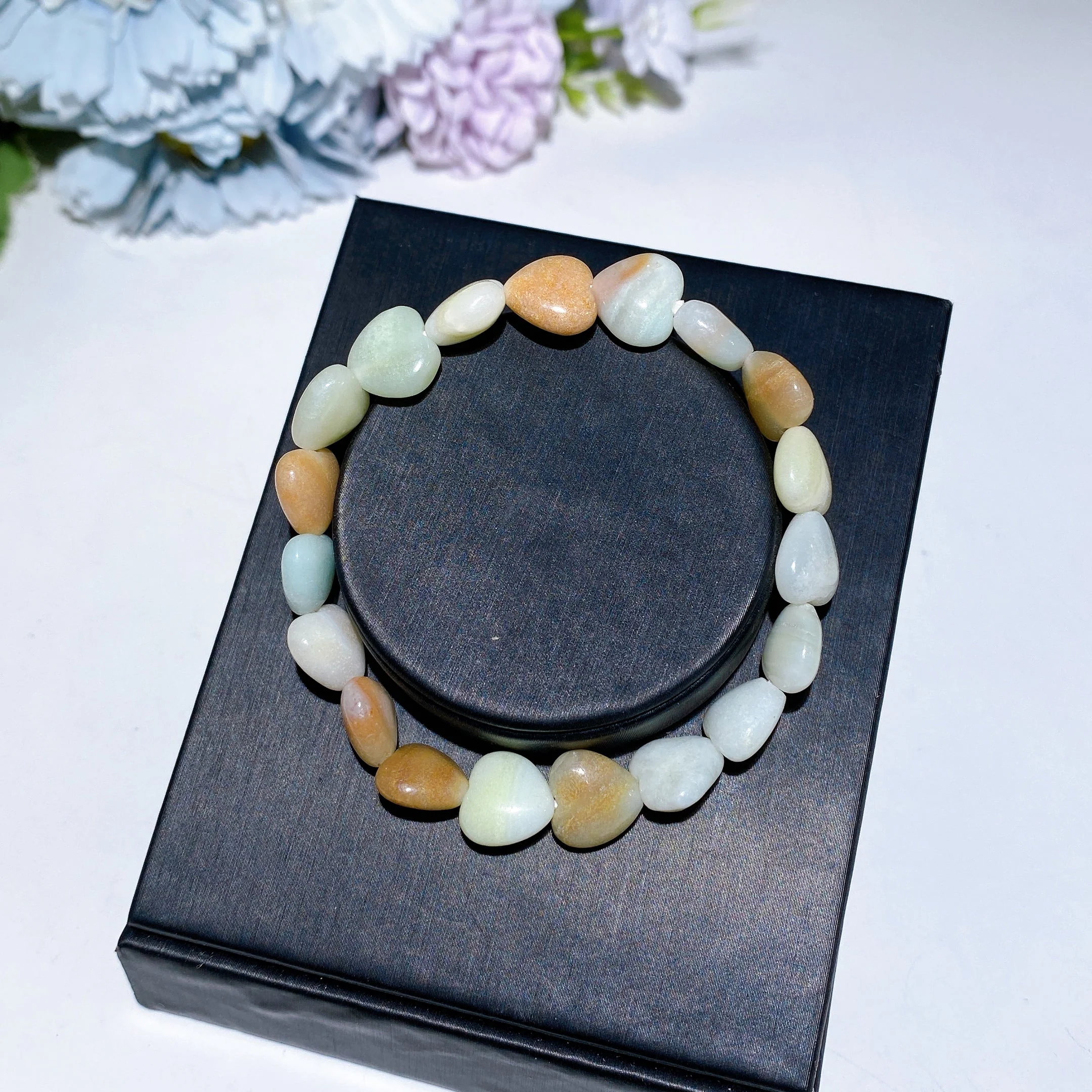 8mm Crystal Heart Bracelet for Emotional Healing & Love - Image 6