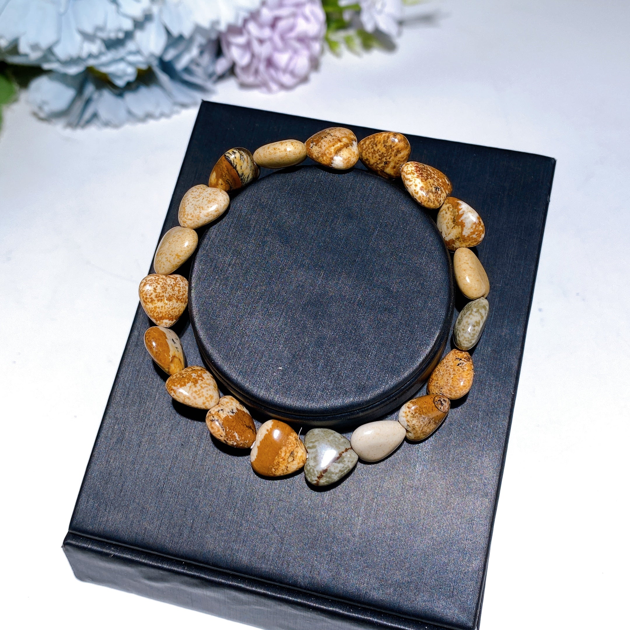 8mm Crystal Heart Bracelet for Emotional Healing & Love - Image 7