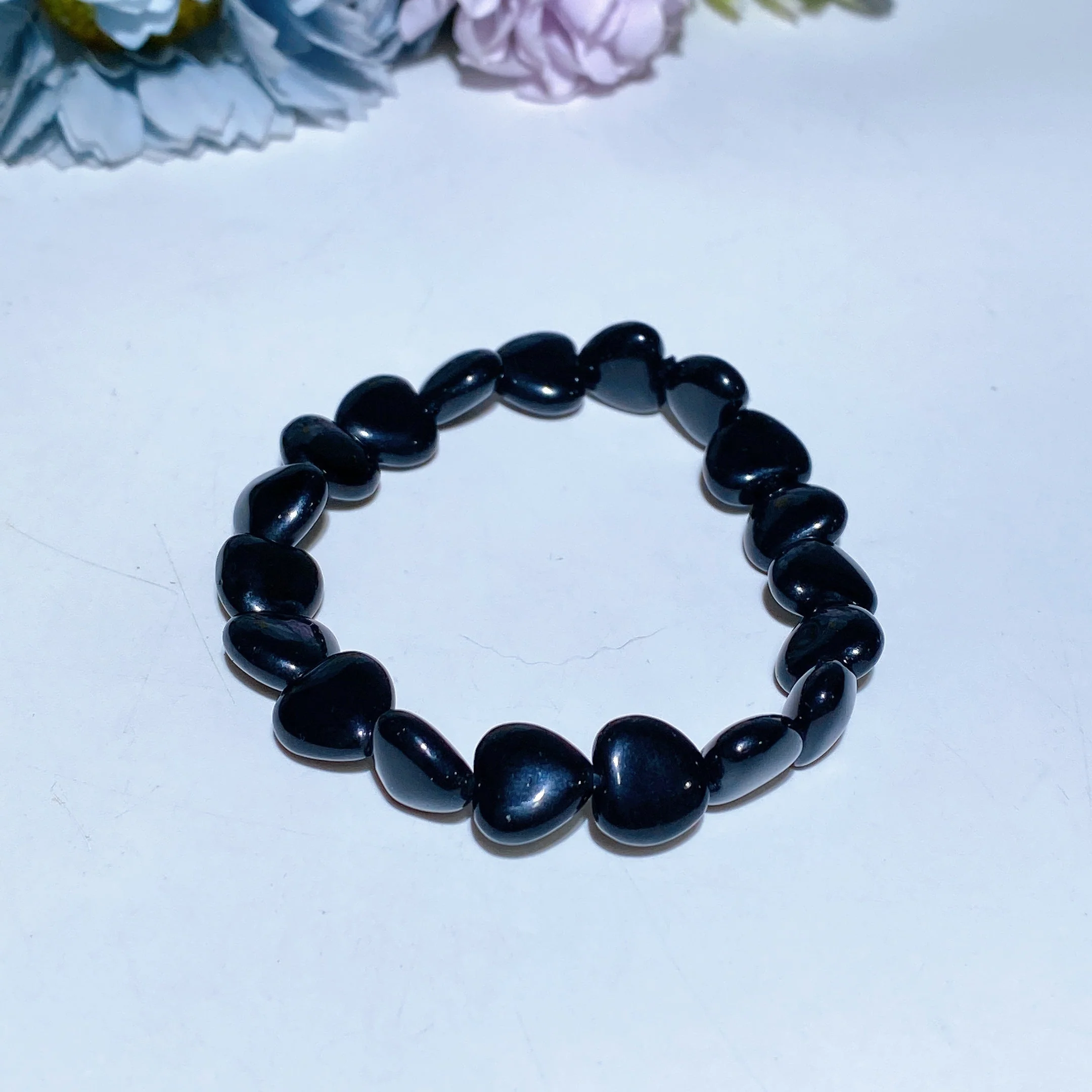 8mm Crystal Heart Bracelet for Emotional Healing & Love - Image 8
