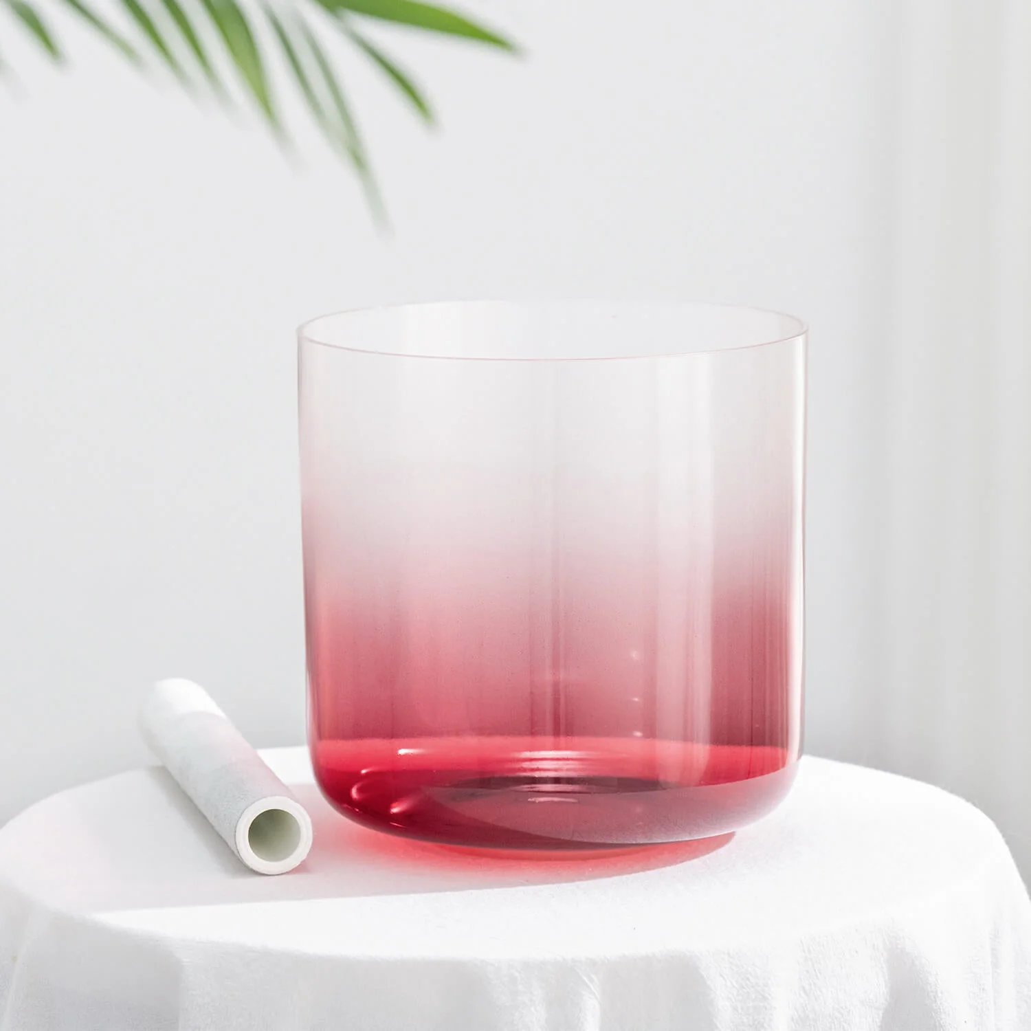 6-7 Inch Alchemy Crystal Singing Bowl - Vermilion - Image 3