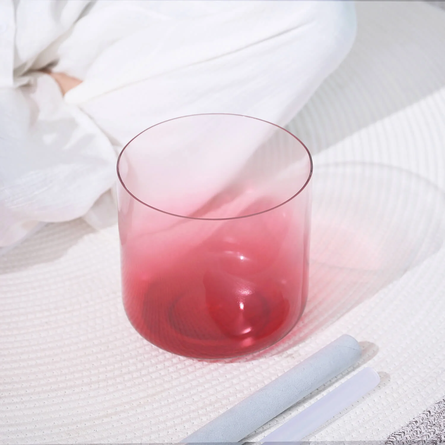 6-7 Inch Alchemy Crystal Singing Bowl - Vermilion - Image 6