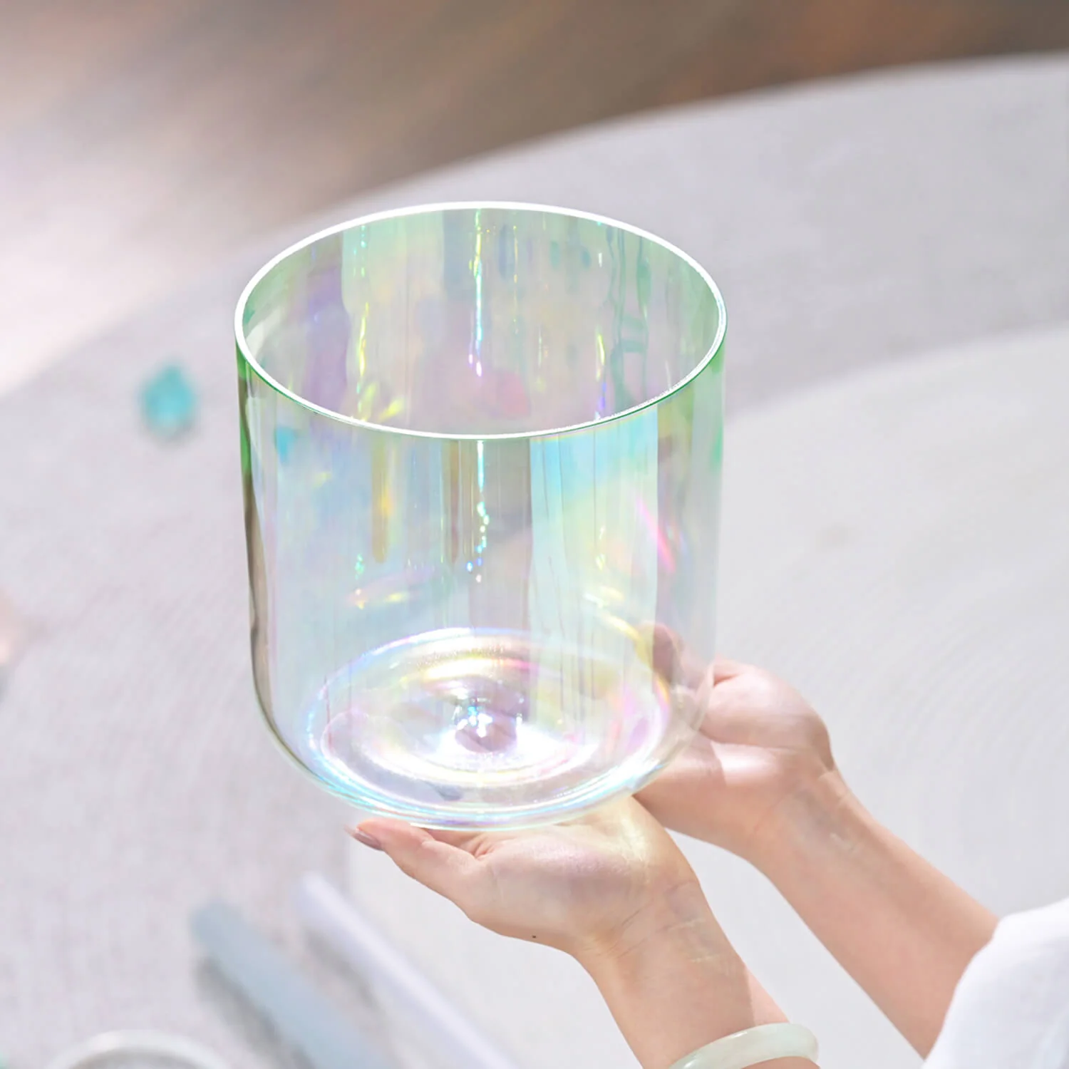 6"-7" Alchemy Crystal Singing Bowl - Jasper - Image 4