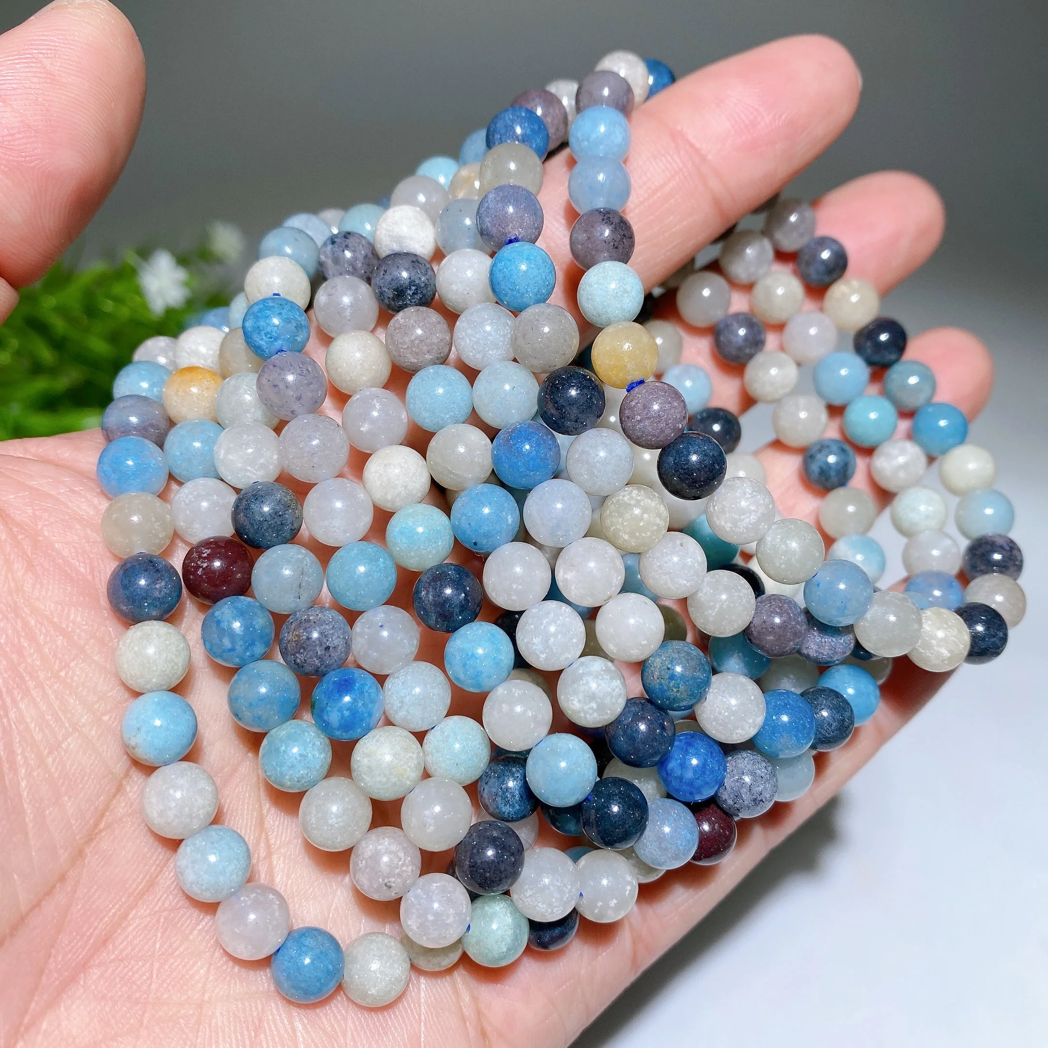 6-12mm Mixed Crystal Healing Bracelet for Spiritual Balance - Image 7