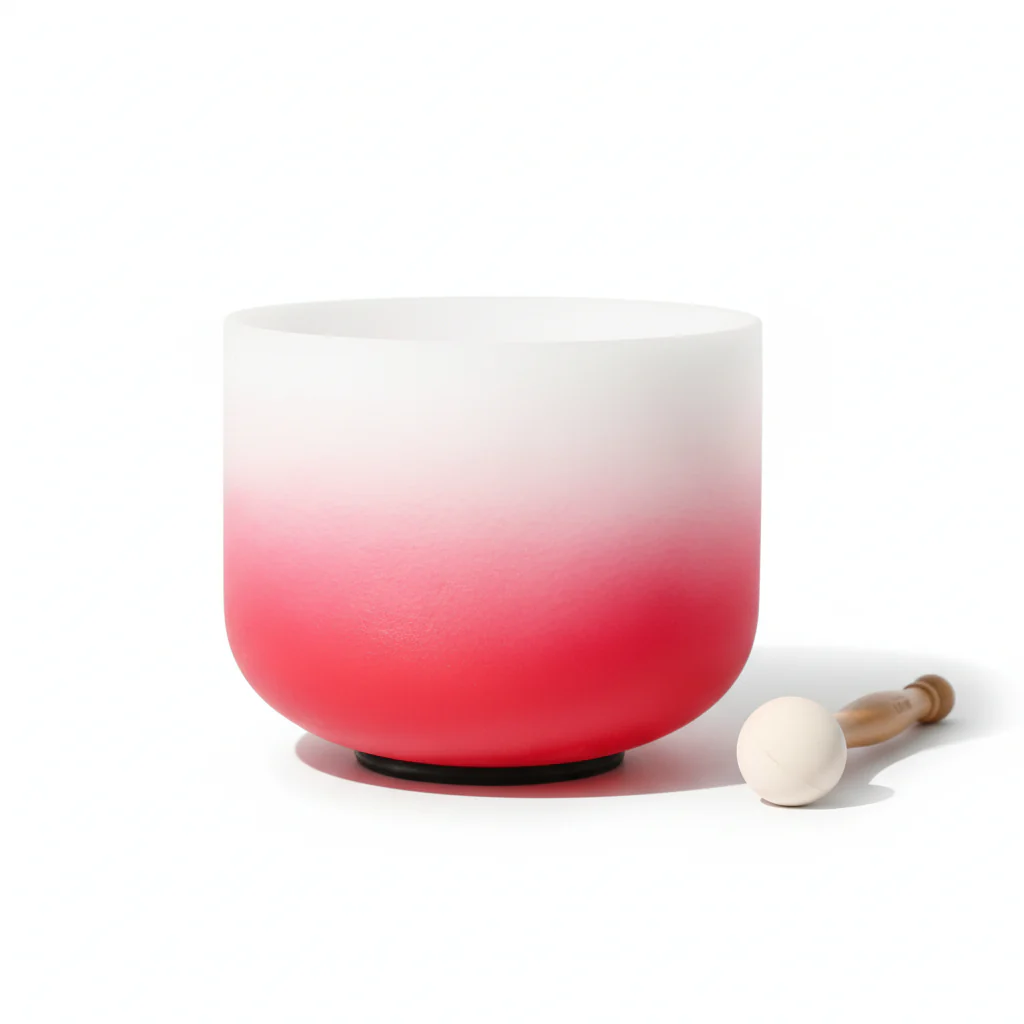 Crystal Singing Bowl - Root Chakra C Note Meditation Bowl - Image 13