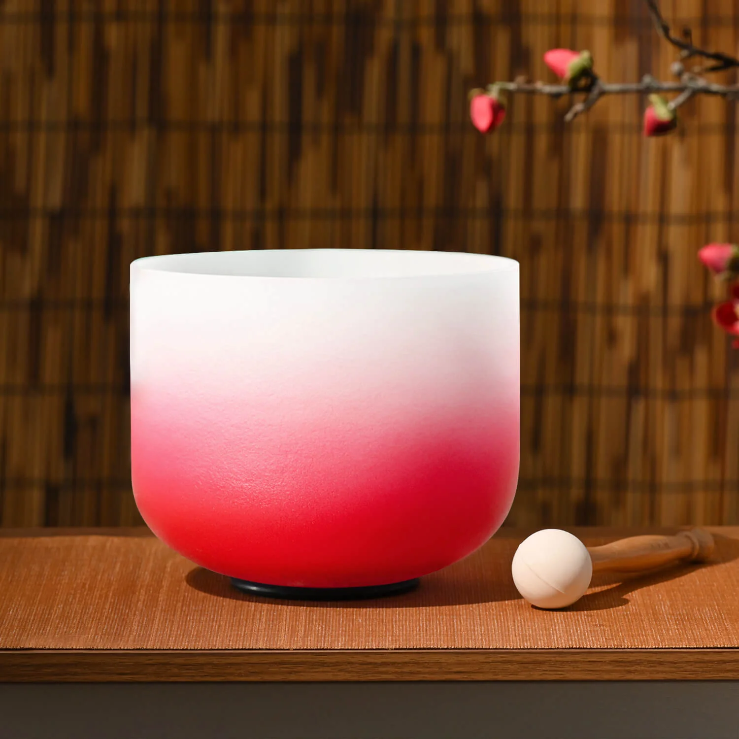 Crystal Singing Bowl - Root Chakra C Note Meditation Bowl - Image 5