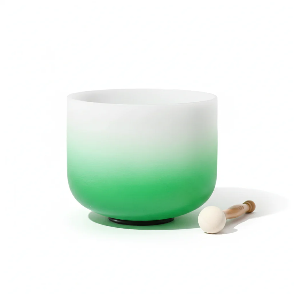Crystal Singing Bowl - Heart Chakra F Note Meditation Bowl - Image 5
