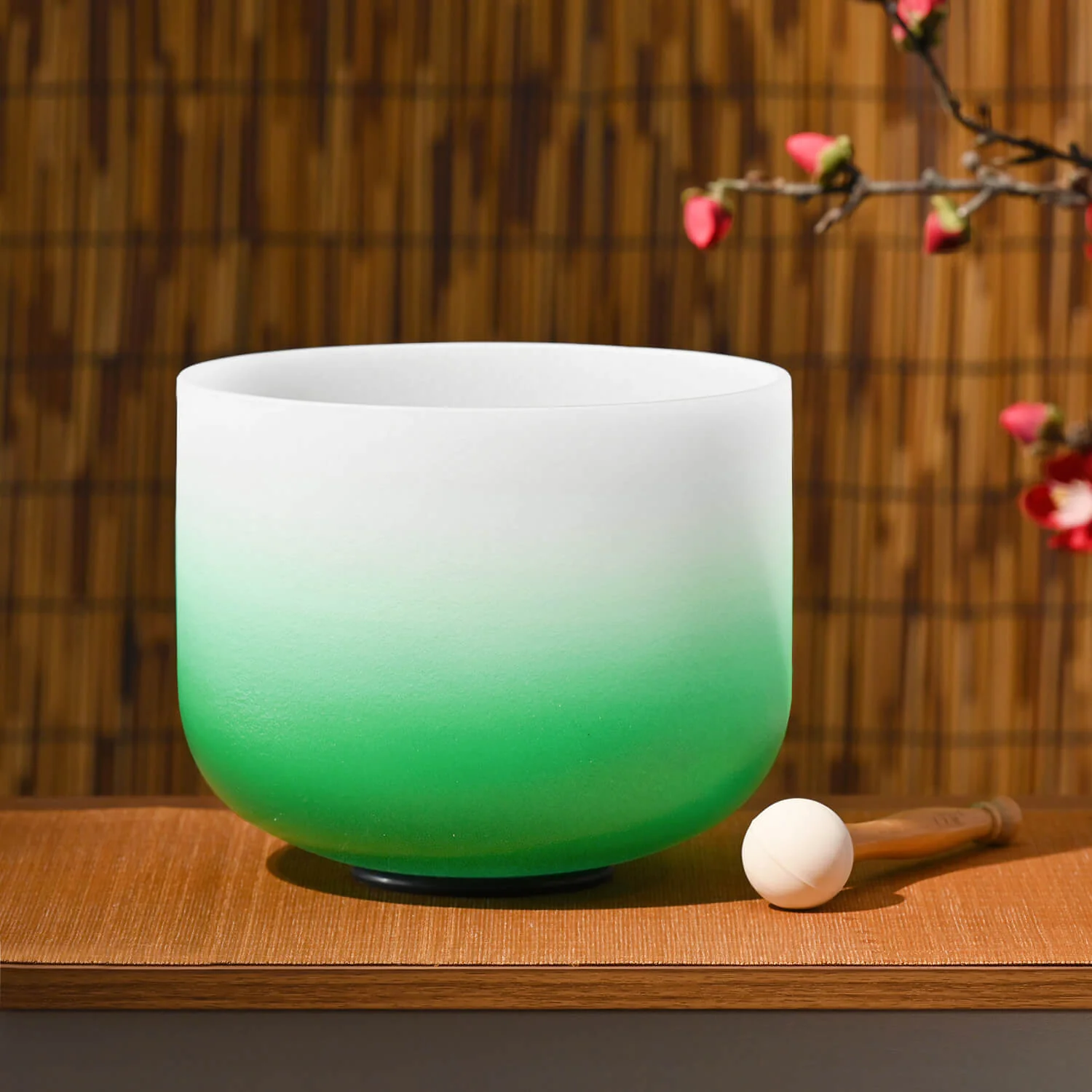 Crystal Singing Bowl - Heart Chakra F Note Meditation Bowl - Image 6