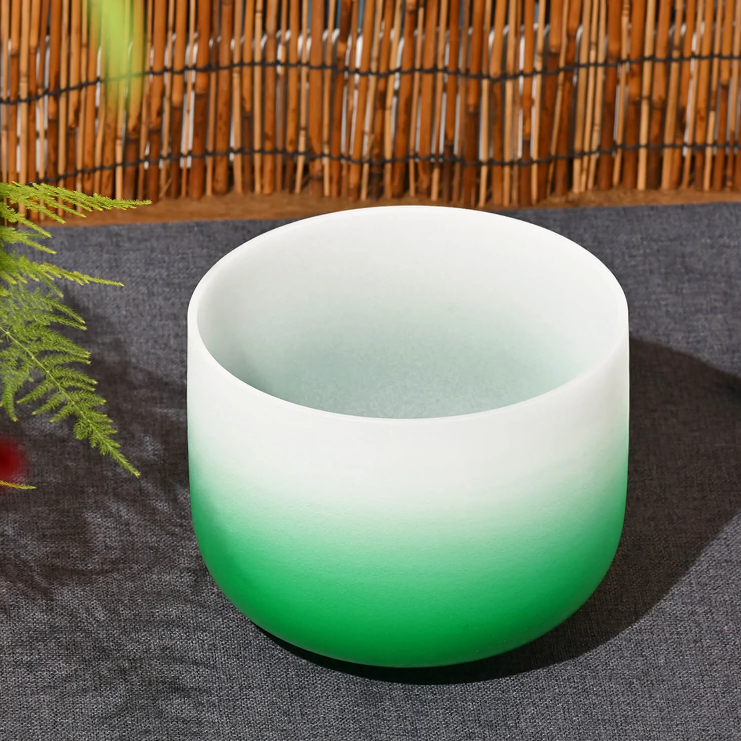 Crystal Singing Bowl - Heart Chakra F Note Meditation Bowl - Image 8