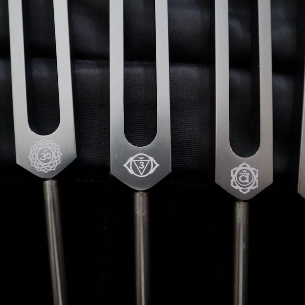 Solfeggio Tuning Fork Set - 9pc Chakra Tuning Fork for Healing - 0.25 - Image 6