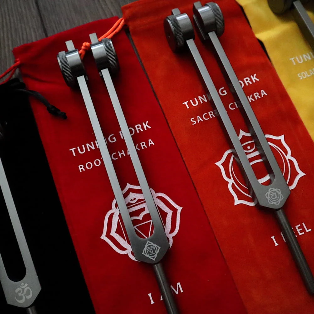 Solfeggio Tuning Fork Set - 9pc Chakra Tuning Fork for Healing - 0.25 - Image 8