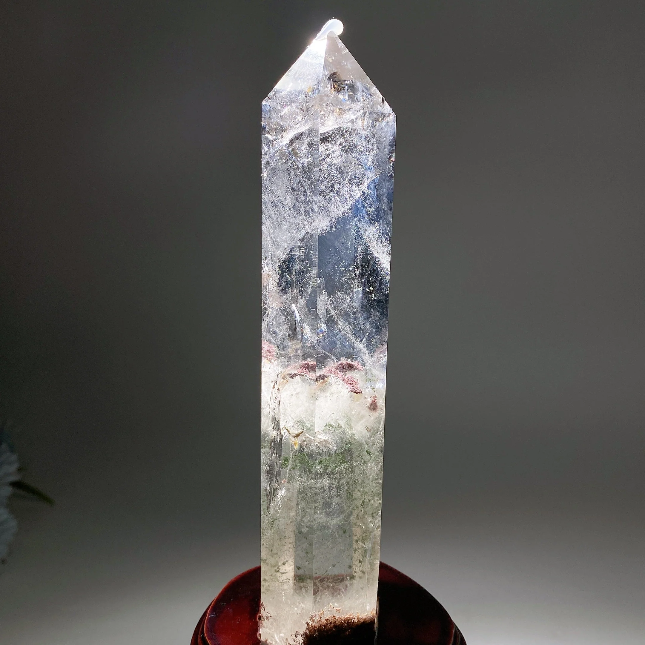 21cm Rainbow Garden Quartz Crystal Tower for Energy Healing - Image 10