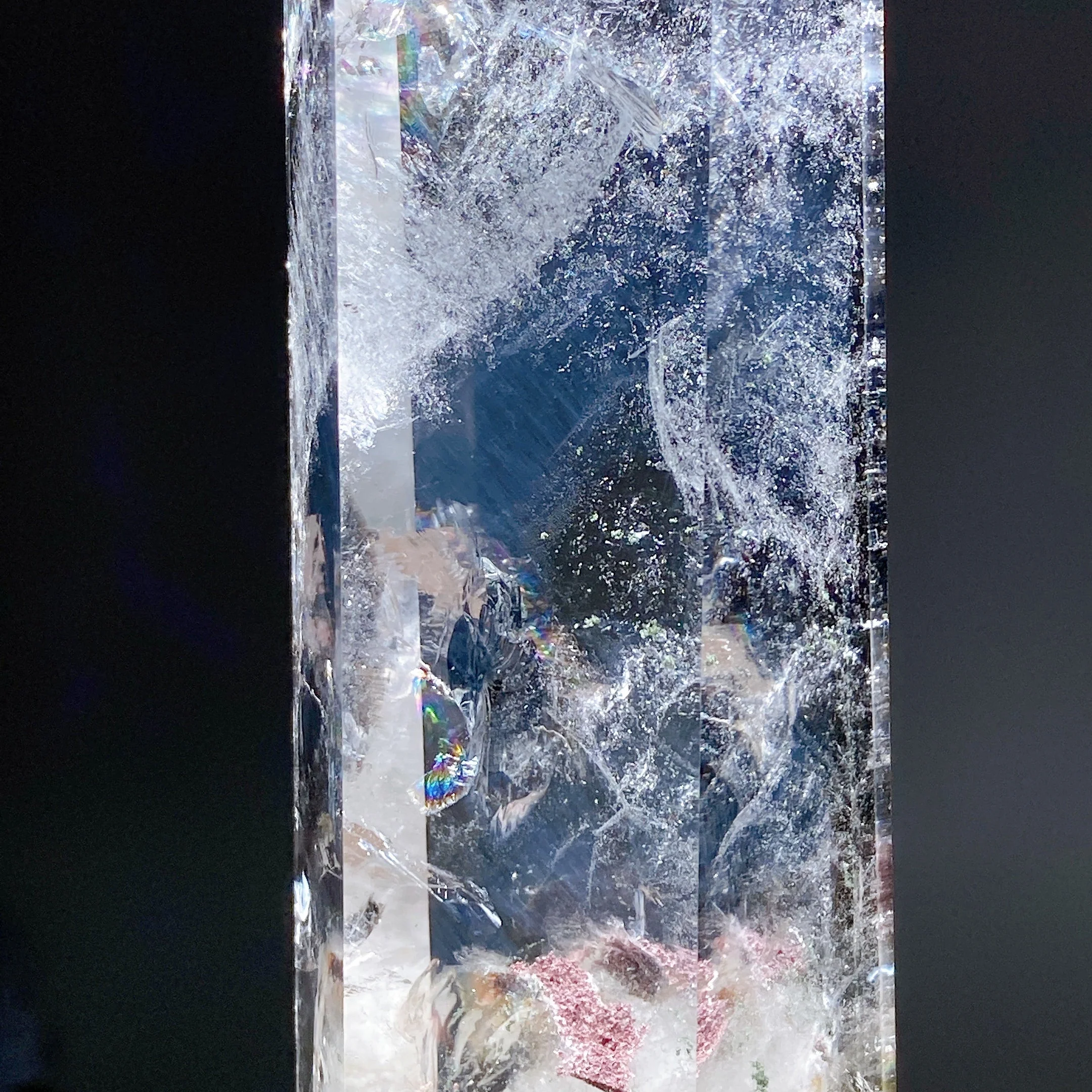 21cm Rainbow Garden Quartz Crystal Tower for Energy Healing - Image 3