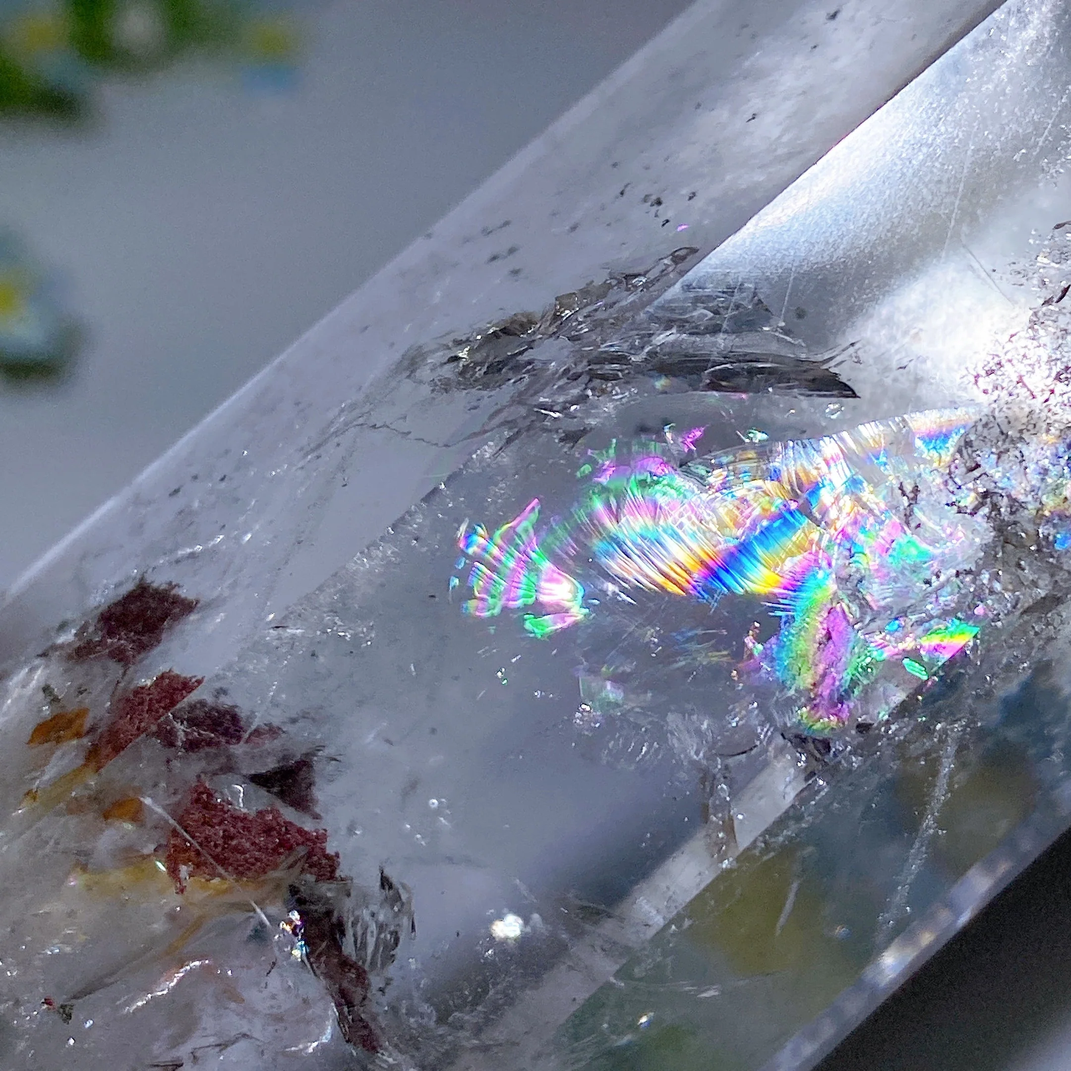 21cm Rainbow Garden Quartz Crystal Tower for Energy Healing - Image 4