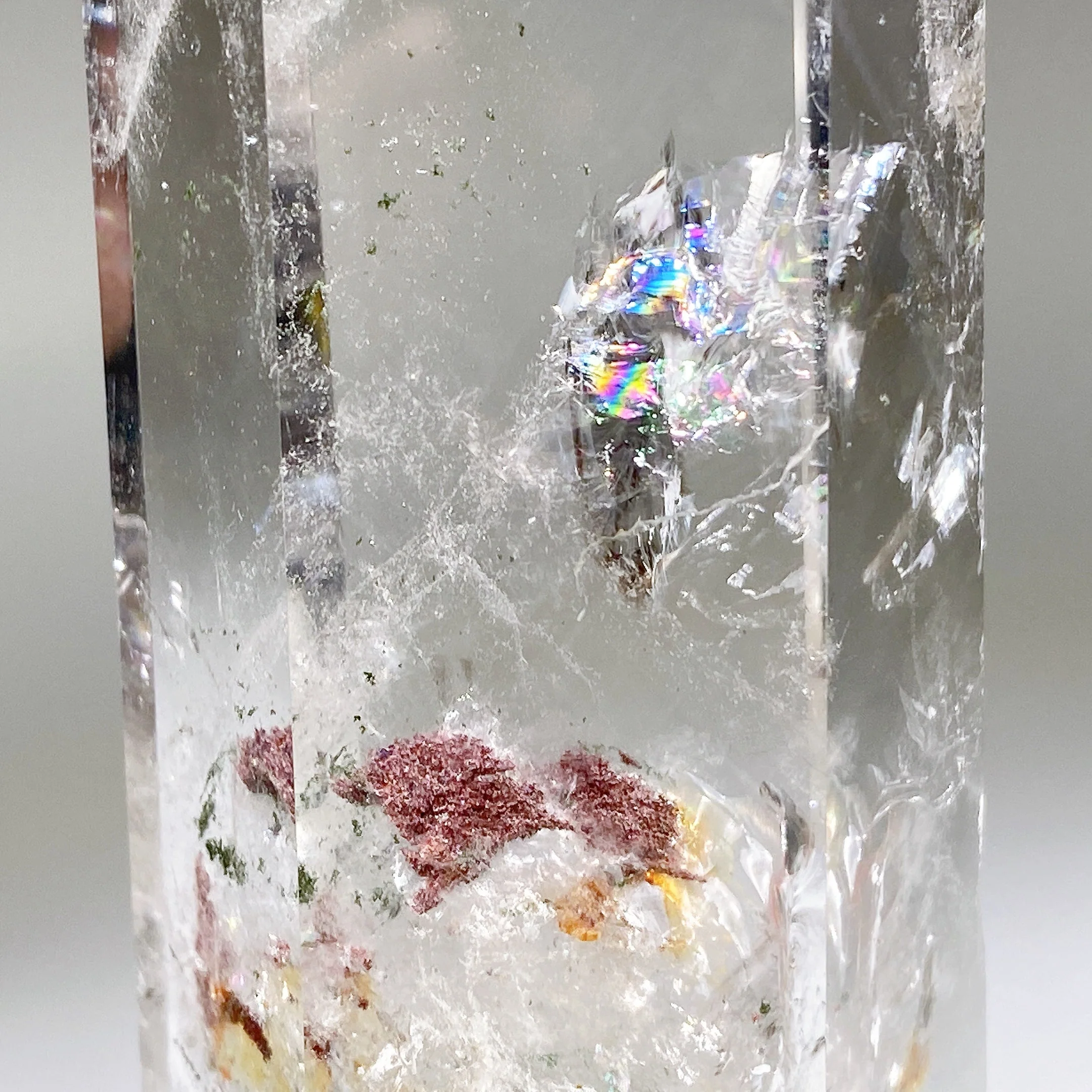 21cm Rainbow Garden Quartz Crystal Tower for Energy Healing - Image 6