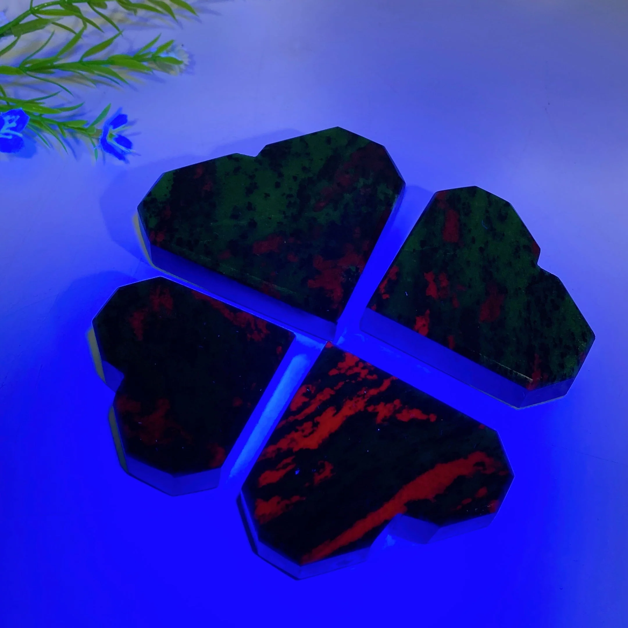 Ruby In Zoisite Heart Carving 2.5-4 Inch Healing Crystal - Image 4