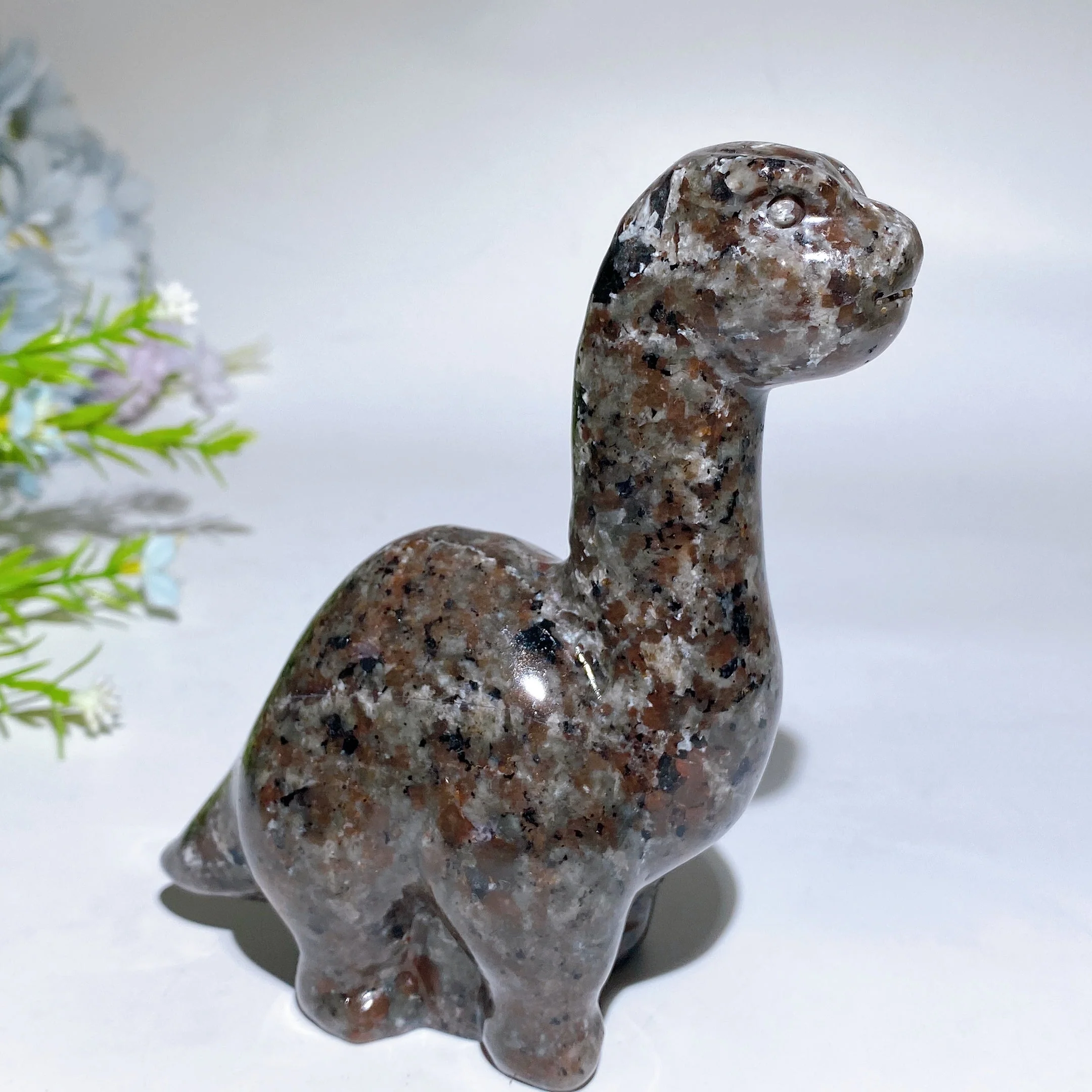 Yooperlite 4.9-inch Dinosaur Crystal Figurine for Healing - Image 5
